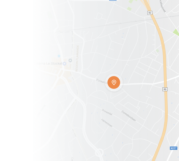 Plan et position des cliniques universitaires Saint-Luc
